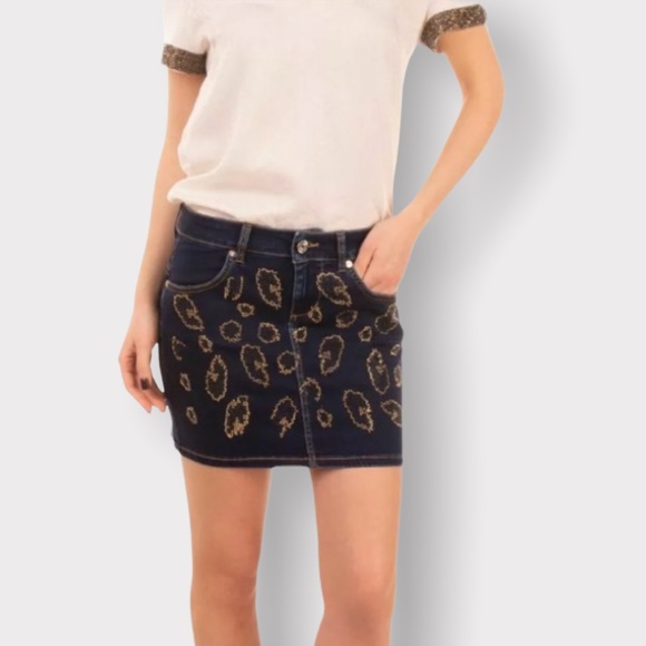 BLUGIRL FOLIES, Denim Mini Pencil Skirt, Size W28 - Picture 7 of 16